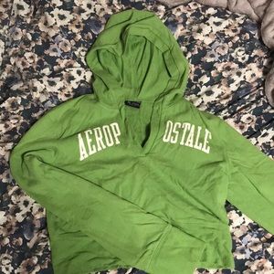 Cropped hoodie